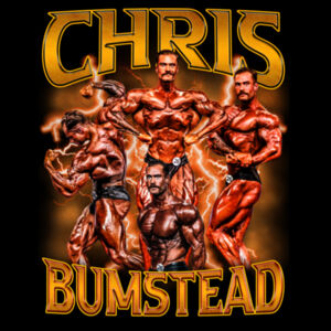 Mens Tee - Chris Bumbstead Amber Graphic Design