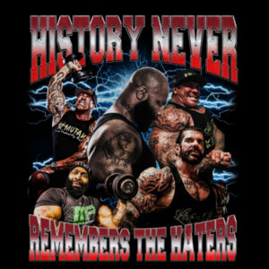 Womens Longsleeve - History Never Remembers The Haters  Design