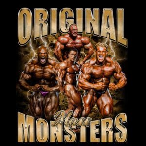 Mens Tee - Original Mass Monsters  Design