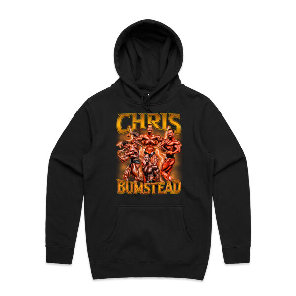 Mens Standard Hoodie- Chris Bumbstead Amber Graphic Thumbnail