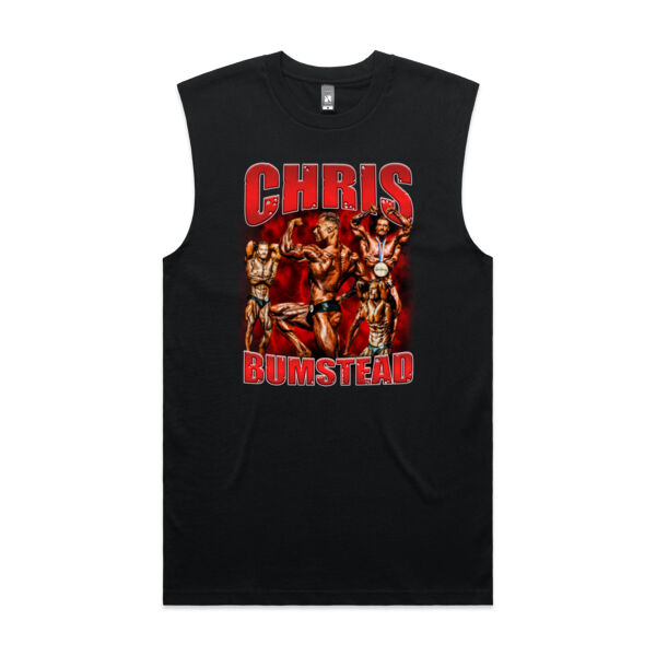Mens Tank - Chris Bumbstead Red Graphic  Thumbnail