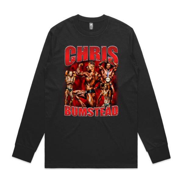 Mens Long Sleeve - Chris Bumbstead Red Graphic Thumbnail