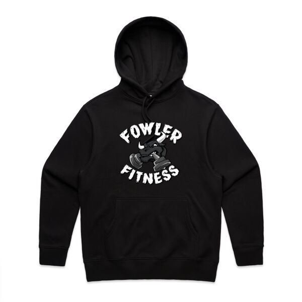 Mens Oversized Heavy Weight Hood - Bull Graphic Thumbnail
