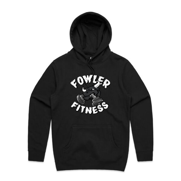 Mens Hoodie - Bull Graphic Thumbnail