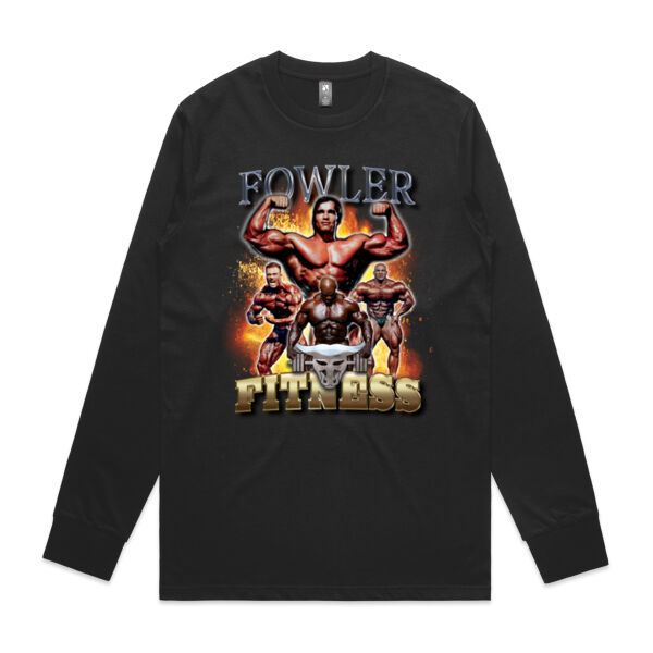 Mens Longsleeve - Fowler Fitness Graphic  Thumbnail