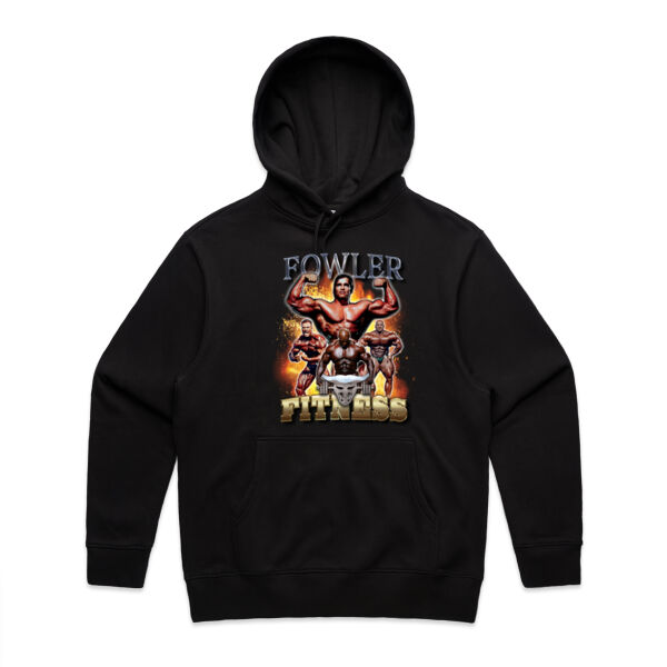 Mens Oversized Heavy Weight Hood - Fowler Fitness Graphic Thumbnail