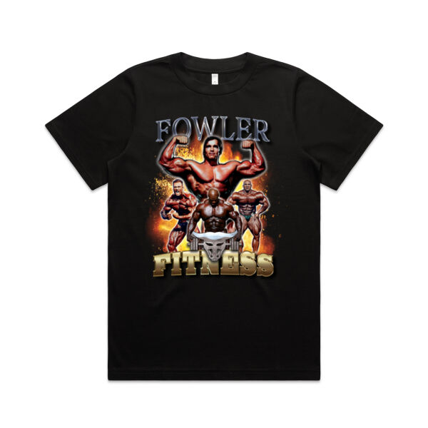 Womens Oversized Heavy Weight Tee - Fowler Fitness Graphic  Thumbnail