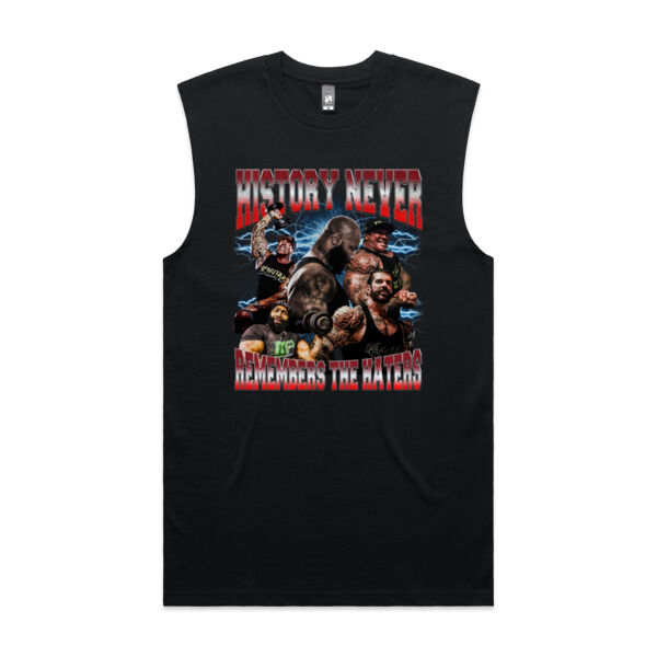 Mens Tank - History Never Remembers The Haters  Thumbnail