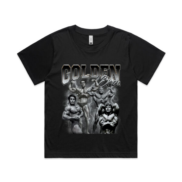 Womens Tee - B & W Golden Era  Thumbnail