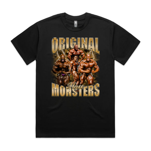 Mens Oversized Heavy Weight Tee - Original Mass Monsters  Thumbnail
