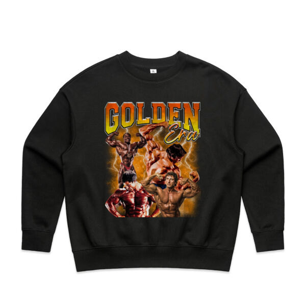 Womens Oversized Heavy Weight Crew - Golden Era   Thumbnail